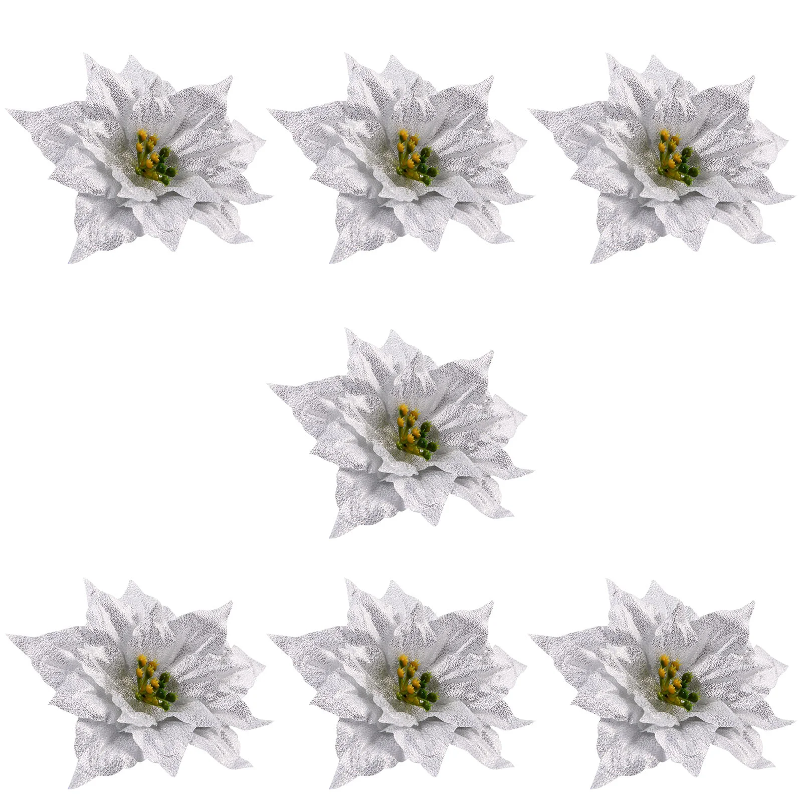 Christmas Flowers Poinsettia Glitter Tree Artificial Flower Decorationsdecor Fake Ornaments White Decorative Silvergold
Christmas Flowers Poinsettia Glitter Tree Artificial Flower Decorationsdecor Fake Ornaments White Decorative Silvergold