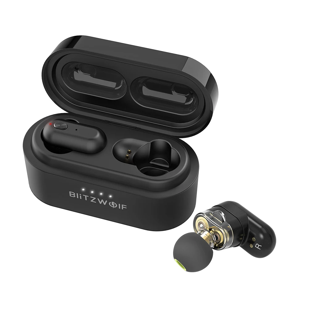 Blitzwolf BW FYE7 TWS Earbuds bluetooth-compatible In-ear Wireless Earphones Pro Bass Stereo Hifi Music
Blitzwolf BW FYE7 TWS Earbuds bluetooth-compatible In-ear Wireless Earphones Pro Bass Stereo Hifi Music