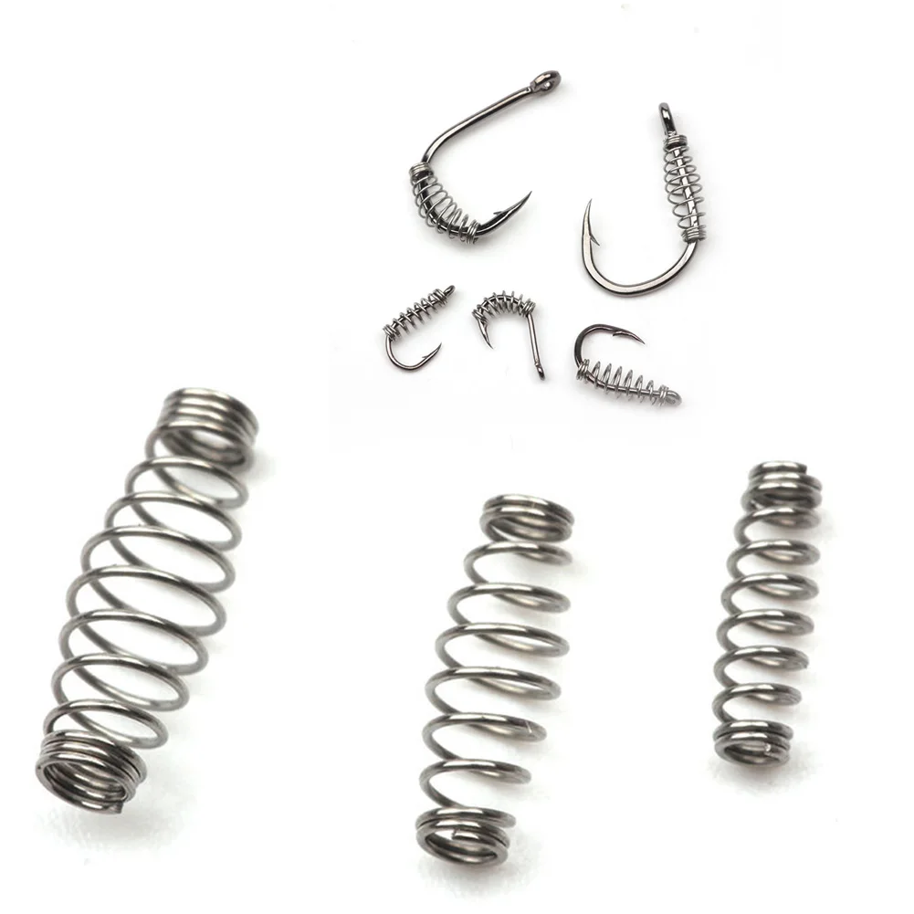 Silver Hook Spring Springs 0.3x2.0x8 0.3x2.3x10 0.3x2.6x11.7 Fishing Equipment Small Explosive Hook Stainless Steel
Silver Hook Spring Springs 0.3x2.0x8 0.3x2.3x10 0.3x2.6x11.7 Fishing Equipment Small Explosive Hook Stainless Steel