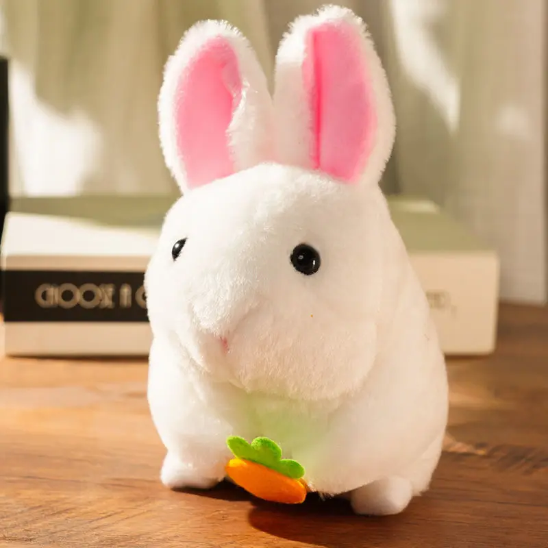 Cute Simulation Plush Toys Doll Rabbit Pull String Tail Moving Bunny Hamster Clockwork Stuffed Animal Decora Fun Kids Baby Gifts
Cute Simulation Plush Toys Doll Rabbit Pull String Tail Moving Bunny Hamster Clockwork Stuffed Animal Decora Fun Kids Baby Gifts