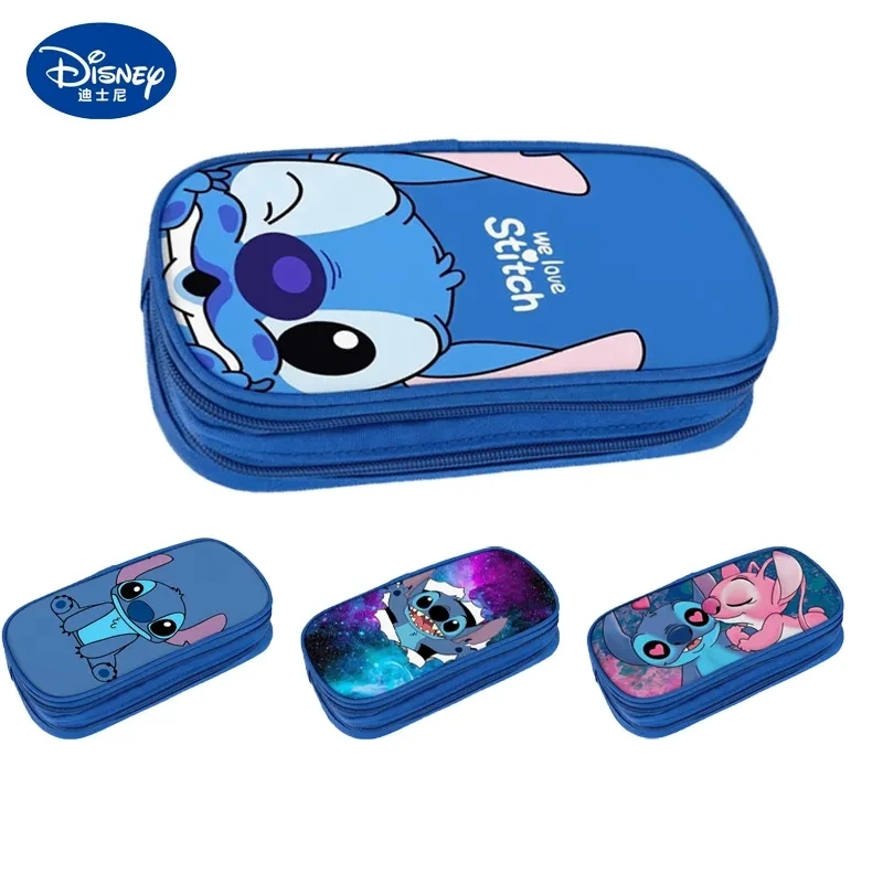 Disney Stitch Bags Double-Layer Multifunctional Pen Bags Students Children's Stationery Bag Large Capacity Coin Purse Kids Toys
Disney Stitch Bags Double-Layer Multifunctional Pen Bags Students Children's Stationery Bag Large Capacity Coin Purse Kids Toys