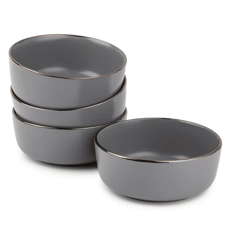 Gray Ava Stoneware Round Bowls, 4 Pack Molde para hornear Baking tray Pizza accessories Accesorios freidora Aluminium pan Coolin
Gray Ava Stoneware Round Bowls, 4 Pack Molde para hornear Baking tray Pizza accessories Accesorios freidora Aluminium pan Coolin
