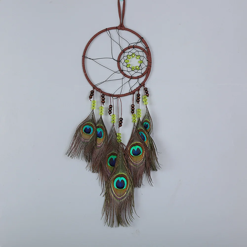 Manual Weave Double Ring Geometry Flower of Life Peacock Feather Spacer Bead Dreamcatcher Mascot Meditation Yoga Feng Shui Decor
Manual Weave Double Ring Geometry Flower of Life Peacock Feather Spacer Bead Dreamcatcher Mascot Meditation Yoga Feng Shui Decor