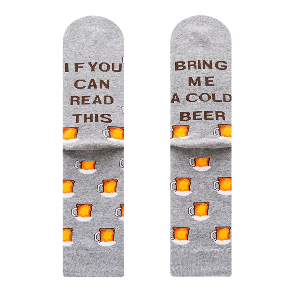 1pair Autumn Winter Men Socks Gift Soft IF YOU CAN READ THIS Mid-calf Funny Letter Printed Fashion Daily Wear Novelty Christmas
1pair Autumn Winter Men Socks Gift Soft IF YOU CAN READ THIS Mid-calf Funny Letter Printed Fashion Daily Wear Novelty Christmas