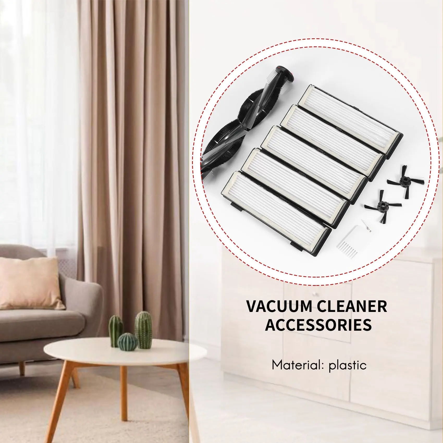 Фильтр НЕРА, 2 шт., боковая щетка для Neato Botvac D3 D4 D5 D6 D7 D70 D75 D80 D85
Фильтр НЕРА, 2 шт., боковая щетка для Neato Botvac D3 D4 D5 D6 D7 D70 D75 D80 D85