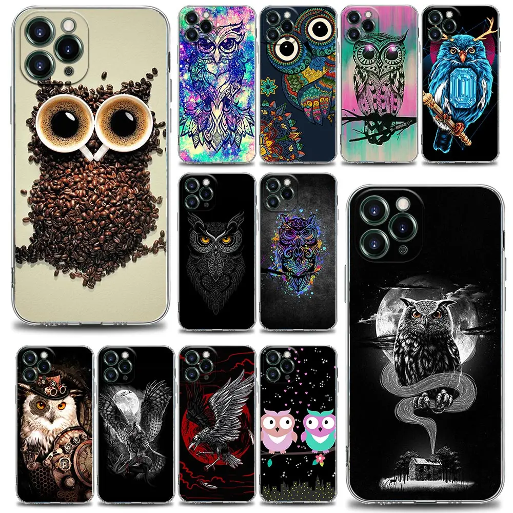 Funda Coque Clear Phone Case for iPhone Apple 11 12 13 14 Pro 7 8 SE X XR XS Max Mini Plus Case Capa Cover Cartoon Cute Owl Art
Funda Coque Clear Phone Case for iPhone Apple 11 12 13 14 Pro 7 8 SE X XR XS Max Mini Plus Case Capa Cover Cartoon Cute Owl Art
