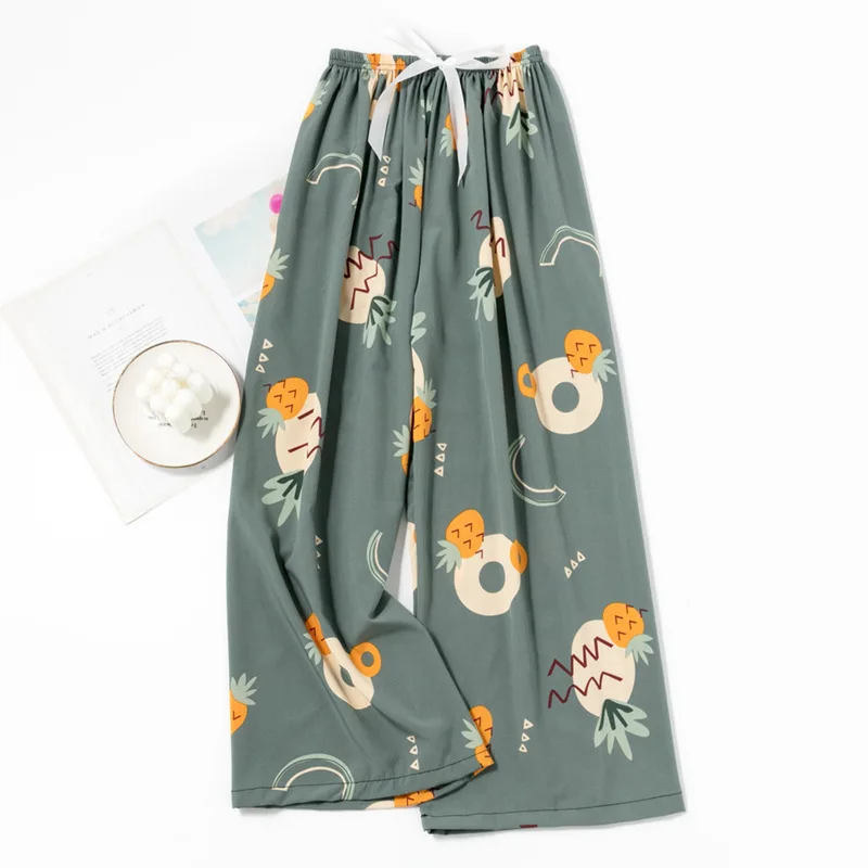 High Trousers 2023 Casual Sleep Loose Bottoms Sleeping Pajama 40-83kg Women's Drawstring Pants Waist Loungewear Pyjamas Printing
High Trousers 2023 Casual Sleep Loose Bottoms Sleeping Pajama 40-83kg Women's Drawstring Pants Waist Loungewear Pyjamas Printing