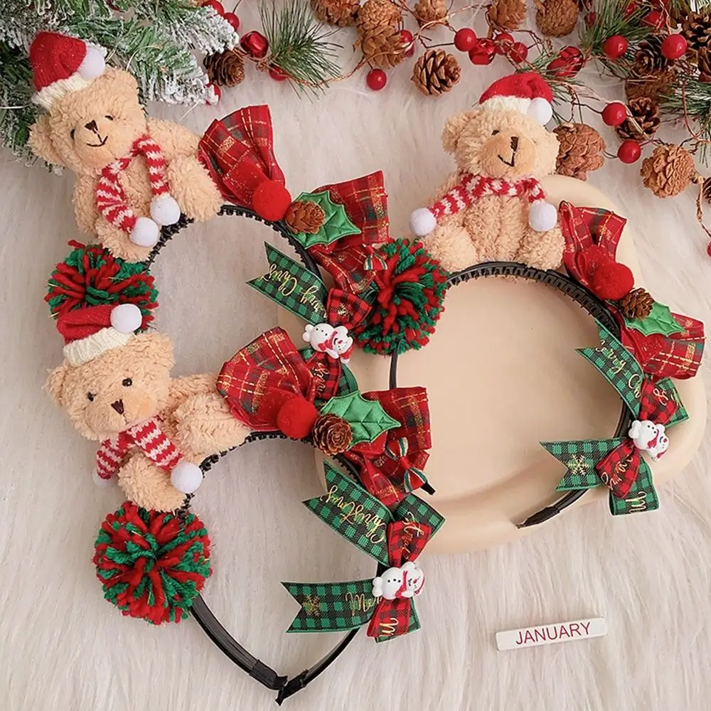 Elk Hair Hoop Christmas Headband Santa Red Bowknot Plush Bow Hair Band New Year Hair Band Party Dress Up Antlers Headband
Elk Hair Hoop Christmas Headband Santa Red Bowknot Plush Bow Hair Band New Year Hair Band Party Dress Up Antlers Headband