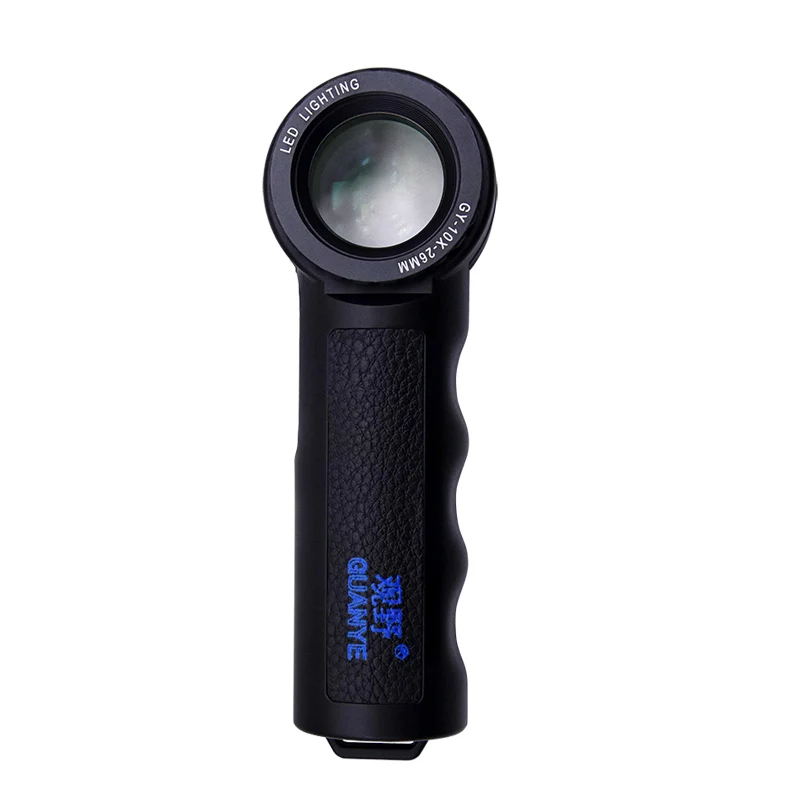 Hand-hold Jewelry Loupes with 24 Led Lights 10X Magnifier Jewelry Tool Illuminated Eye Magnifying ABS/Aluminum
Hand-hold Jewelry Loupes with 24 Led Lights 10X Magnifier Jewelry Tool Illuminated Eye Magnifying ABS/Aluminum