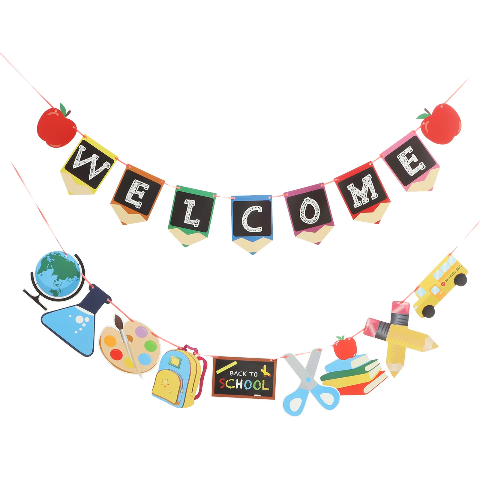 1 Набор искусственных декоративных баннеров, приветственные баннеры, товары для школы
1 Набор искусственных декоративных баннеров, приветственные баннеры, товары для школы