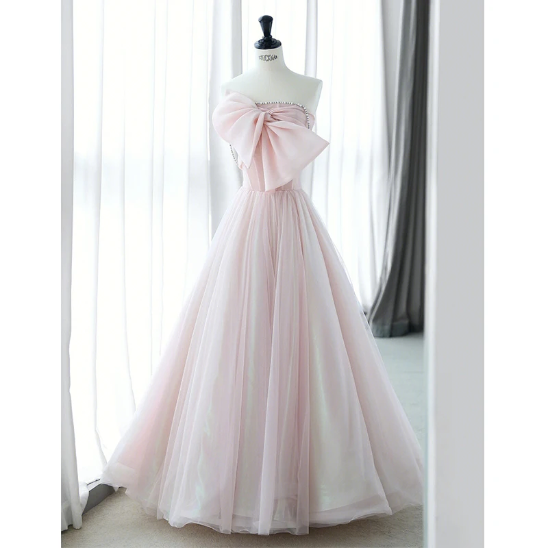 14465#IENA A-LINE Elegant Strapless Illusion Puffy Tulle Ball Gown Formal Party Dress Prom Evening Dress Gown 100% Real Picture
14465#IENA A-LINE Elegant Strapless Illusion Puffy Tulle Ball Gown Formal Party Dress Prom Evening Dress Gown 100% Real Picture