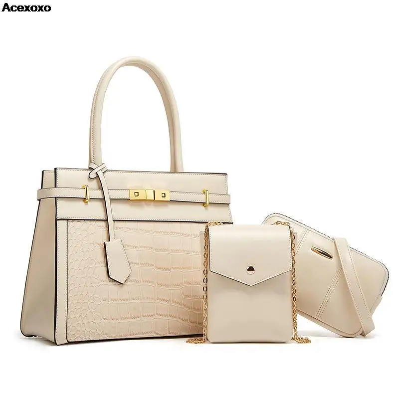 New fashion casual women's bag plaid simple atmosphere commuter temperament crossbody bag set
New fashion casual women's bag plaid simple atmosphere commuter temperament crossbody bag set