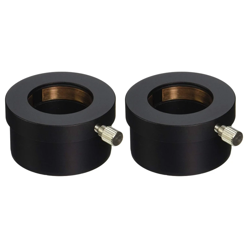 2Pcs 2 To 1.25 Inch Eyepiece Adapter Telescope Astronomy 50.8Mm To 31.7Mm Metal Adapter For Binoculars Monocular
2Pcs 2 To 1.25 Inch Eyepiece Adapter Telescope Astronomy 50.8Mm To 31.7Mm Metal Adapter For Binoculars Monocular