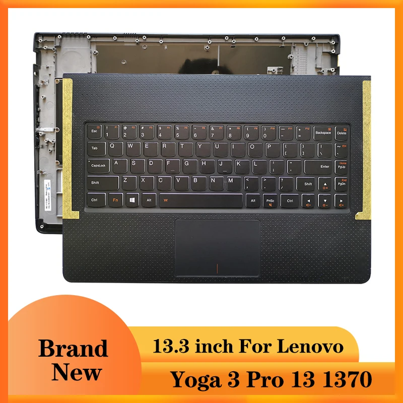 Оригинальный новый для Lenovo Yoga 3 Pro 13 1370 ноутбук подставка для рук верхний чехол клавиатура с подсветкой Сенсорная панель 5CB0G97349 AM0TA000200
Оригинальный новый для Lenovo Yoga 3 Pro 13 1370 ноутбук подставка для рук верхний чехол клавиатура с подсветкой Сенсорная панель 5CB0G97349 AM0TA000200