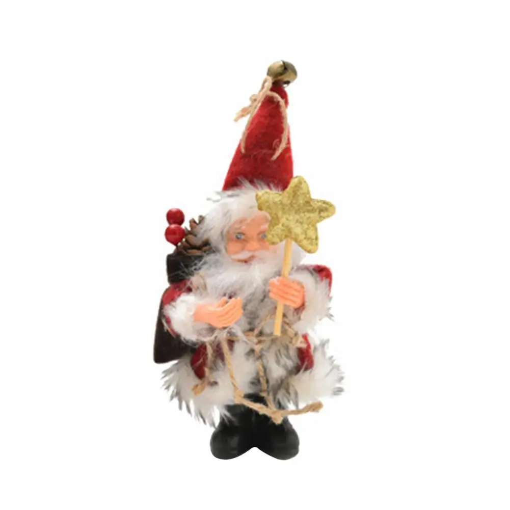 Easy Carry 2 Colors Delicate Santa Claus Christmas Tree Plush Toy Pendant for Home
Easy Carry 2 Colors Delicate Santa Claus Christmas Tree Plush Toy Pendant for Home