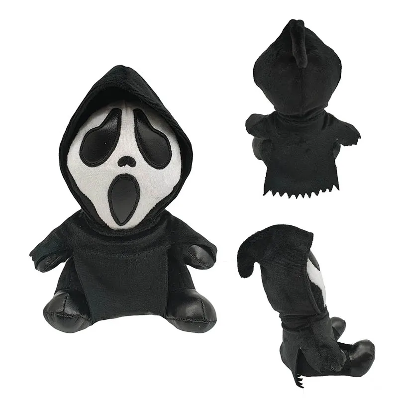 20cm Hot Black Ghostface Cartoon Cute Tricky Plush Toys Stuff Soft Girls Boys Christmas Halloween Birthday Gift For Kids Adults
20cm Hot Black Ghostface Cartoon Cute Tricky Plush Toys Stuff Soft Girls Boys Christmas Halloween Birthday Gift For Kids Adults