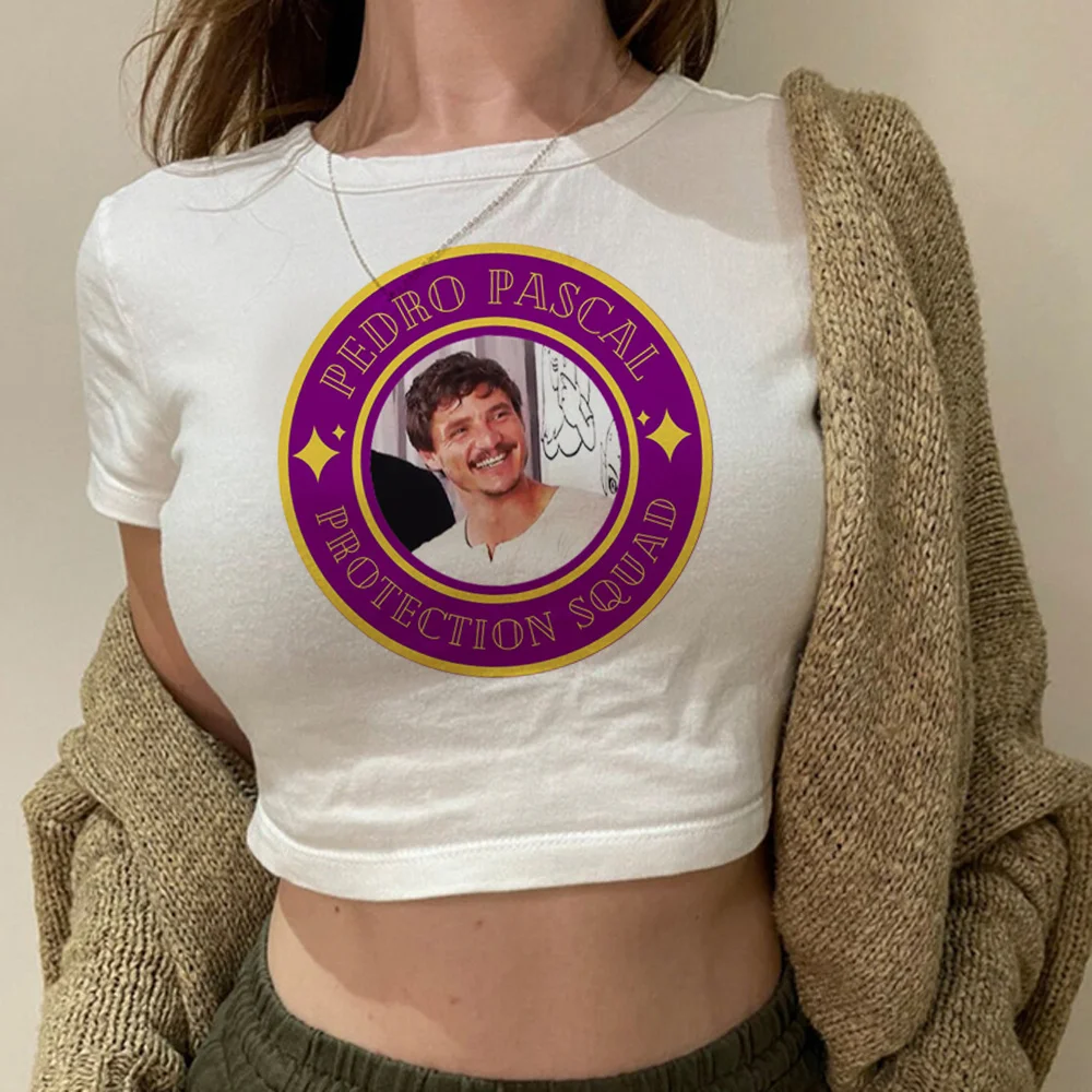 Короткий топ Педро Паскаль в стиле 90-х хиппи, женская уличная одежда, модная футболка в стиле интернет y2k kawai, одежда
Короткий топ Педро Паскаль в стиле 90-х хиппи, женская уличная одежда, модная футболка в стиле интернет y2k kawai, одежда