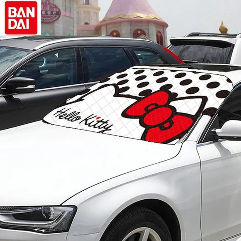 Bandai Hello Kitty Car SunShade Insulation Shield Cartoon Print Front Window Rear Window Windshield Sun Shade Car Accessories
Bandai Hello Kitty Car SunShade Insulation Shield Cartoon Print Front Window Rear Window Windshield Sun Shade Car Accessories