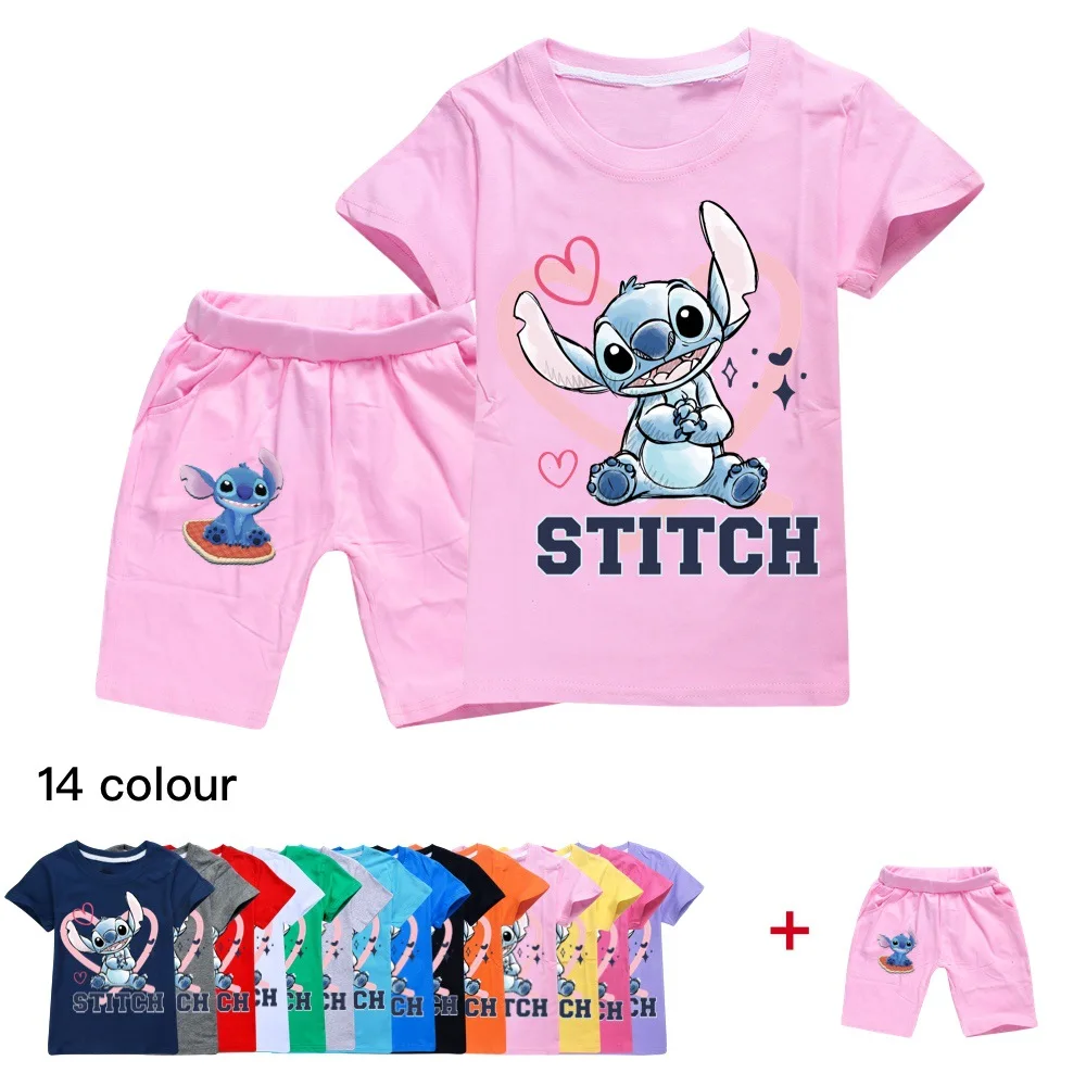 2022 Disney Stitch Suits Kids Boys Girls Summer Short Sleeves Kids Clothing Fashion T-Shirts Kids Girls
2022 Disney Stitch Suits Kids Boys Girls Summer Short Sleeves Kids Clothing Fashion T-Shirts Kids Girls