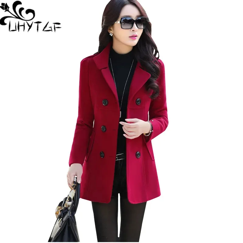 Winter Jacket Women's Double Ch Short Wool Coat Solid Color Korean Ultra Thin Women's Wool Jacket Loose Size
Winter Jacket Women's Double Ch Short Wool Coat Solid Color Korean Ultra Thin Women's Wool Jacket Loose Size