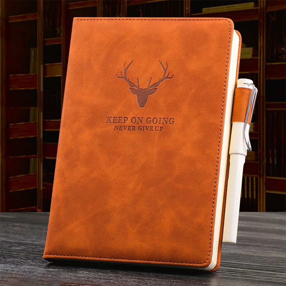 Agenda Planning Notebook Office Thickened Notepad Home Schedule Planner (Brown)
Agenda Planning Notebook Office Thickened Notepad Home Schedule Planner (Brown)