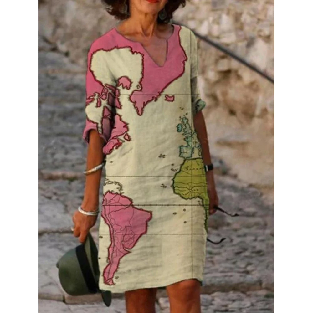 Print Dresses Women Elegant Evening 2022 Fashion A Line Beach Dress Casual Summer Short Sleeve V-neck Sundress Free Shipping
Print Dresses Women Elegant Evening 2022 Fashion A Line Beach Dress Casual Summer Short Sleeve V-neck Sundress Free Shipping