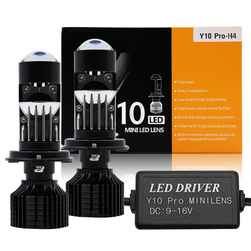 H4 Led Projector Lens Beam Canbus Headlight Led h7 with Lenses Bulb Super Bright Automobile Fog Lamp Motorcycle Plug and Play
H4 Led Projector Lens Beam Canbus Headlight Led h7 with Lenses Bulb Super Bright Automobile Fog Lamp Motorcycle Plug and Play