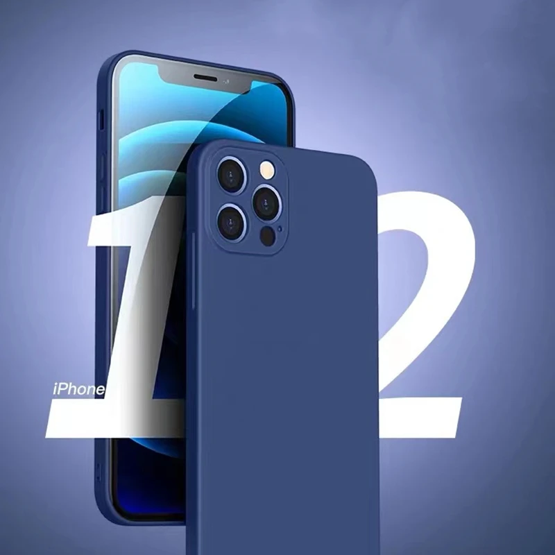 New Anti-Drop Liquid Silicone Phone Case For iphone 13 12 11 Pro Max Mini XS Max X XR 7 8 Plus 6 6S Full Lens Protection Cases
New Anti-Drop Liquid Silicone Phone Case For iphone 13 12 11 Pro Max Mini XS Max X XR 7 8 Plus 6 6S Full Lens Protection Cases
