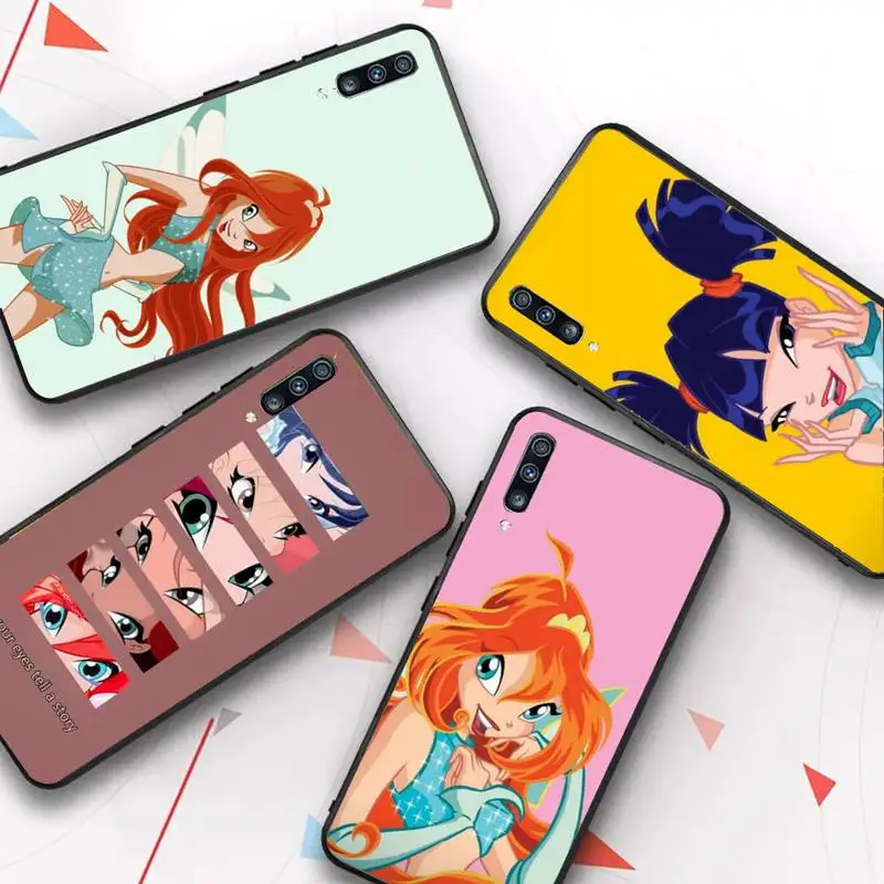 

Girl W-Winx Phone Case for Samsung A51 01 50 71 21S 70 31 40 30 10 20 S E 11 91 A7 A8 2018