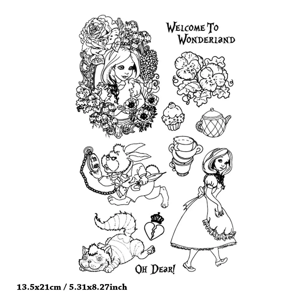 Lady Flowers Dog Clear Silicone Rubber Stamps Seal for Scrapbooking Photo Album Sheets Blade DIY Mould Mold Template Decoration
Lady Flowers Dog Clear Silicone Rubber Stamps Seal for Scrapbooking Photo Album Sheets Blade DIY Mould Mold Template Decoration
