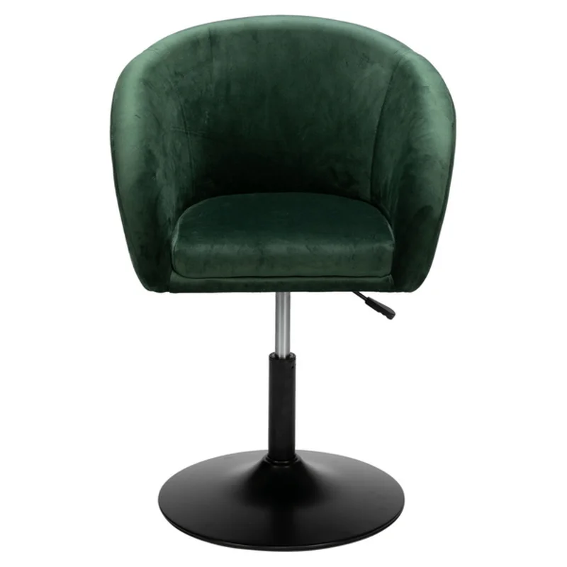 Adjustable Bucket-style Leisure Chair Dark Green Flannel Fabric Bar Chair
Adjustable Bucket-style Leisure Chair Dark Green Flannel Fabric Bar Chair