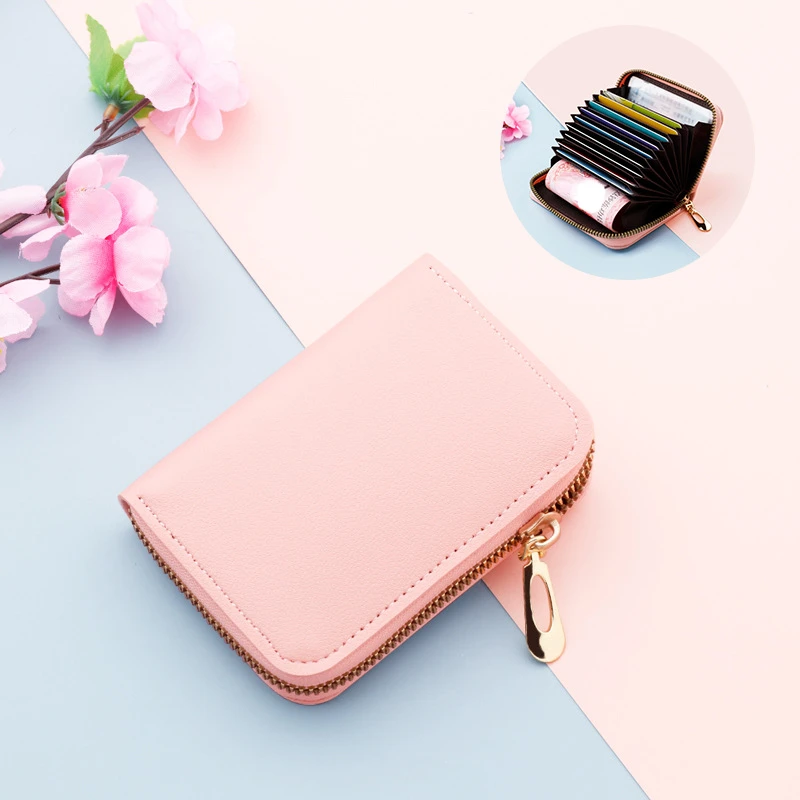 PU Leather Men Women Card Holder Small Zipper Wallet Solid Coin Purse Accordion Design 11 Bits ID Business Credit Card Bags
PU Leather Men Women Card Holder Small Zipper Wallet Solid Coin Purse Accordion Design 11 Bits ID Business Credit Card Bags