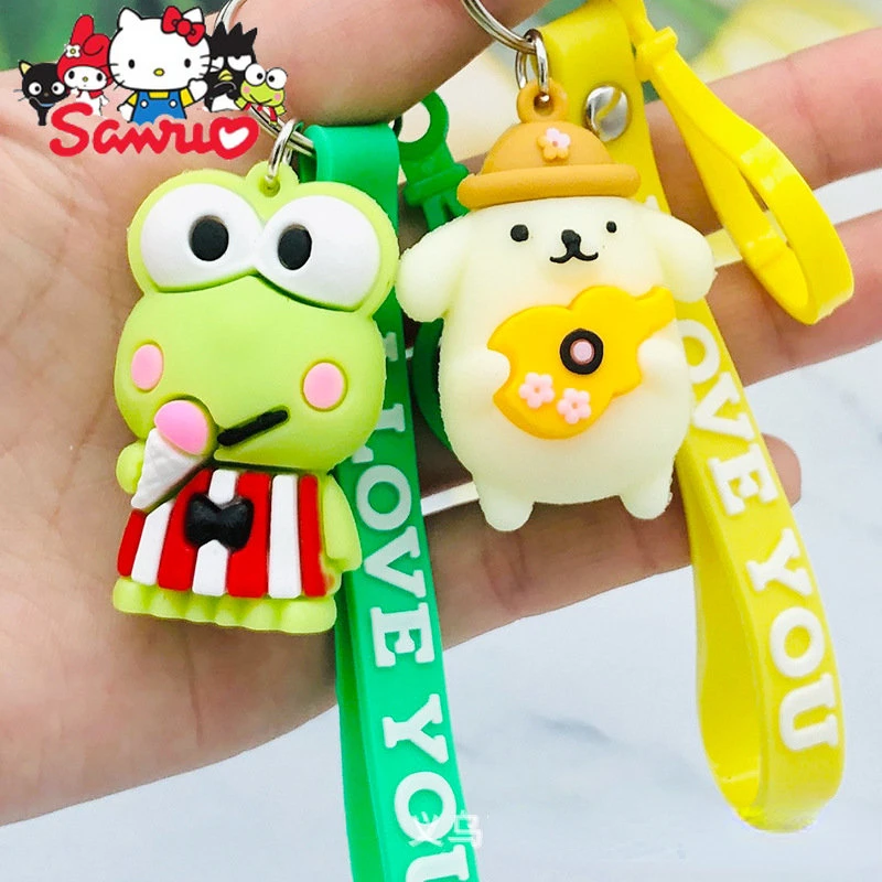 Cartoon Cute Doll Keychain Sanrio Melody Kuromi Hello Kitty Cinnamoroll Pendant Key Chain Lovely Key Buckle Hanging Ornament
Cartoon Cute Doll Keychain Sanrio Melody Kuromi Hello Kitty Cinnamoroll Pendant Key Chain Lovely Key Buckle Hanging Ornament