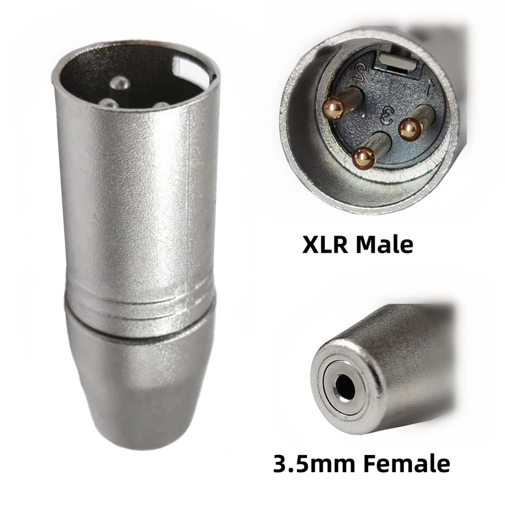 Adaptors Microphone Adaptors Stereo XLR To 3.5mm Female 3-Pin 3-Pin XLR To 3.5mm Adaptors Coupler Female Stereo
Adaptors Microphone Adaptors Stereo XLR To 3.5mm Female 3-Pin 3-Pin XLR To 3.5mm Adaptors Coupler Female Stereo