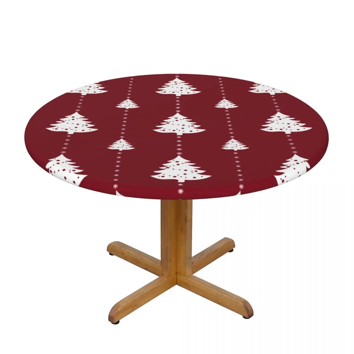 Waterproof Tablecloth Round Elastic Table Cloth Geometric Monochrome Modern Christmas Pattern Table Cover Coffee Table Pad
Waterproof Tablecloth Round Elastic Table Cloth Geometric Monochrome Modern Christmas Pattern Table Cover Coffee Table Pad