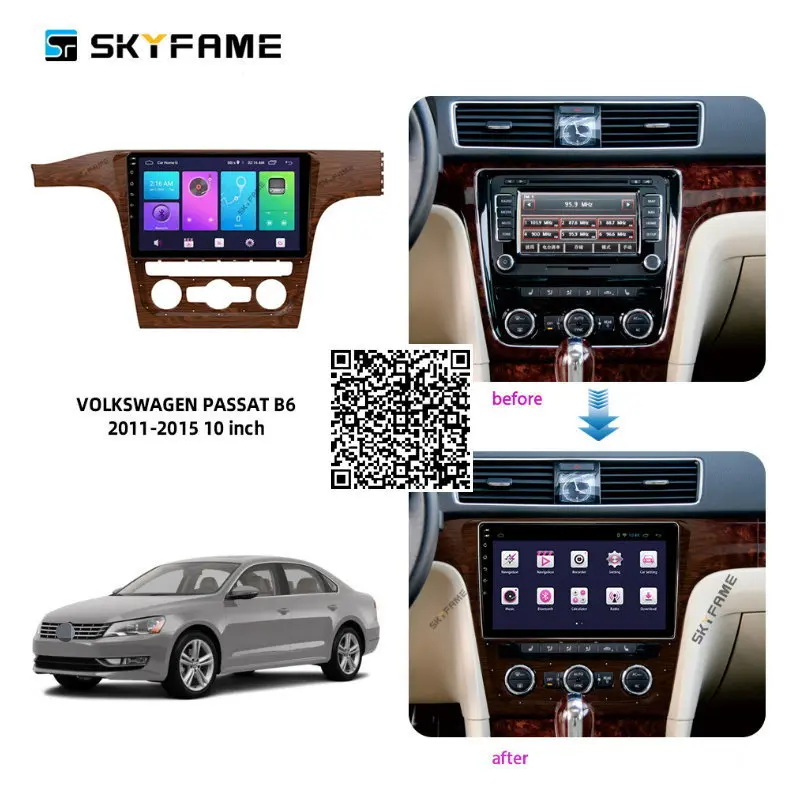 Автомобильная стереосистема SKYFAME для VW Passat/Magotan/вариатор B6/B7 2011-2015 Android, мультимедийная система
Автомобильная стереосистема SKYFAME для VW Passat/Magotan/вариатор B6/B7 2011-2015 Android, мультимедийная система