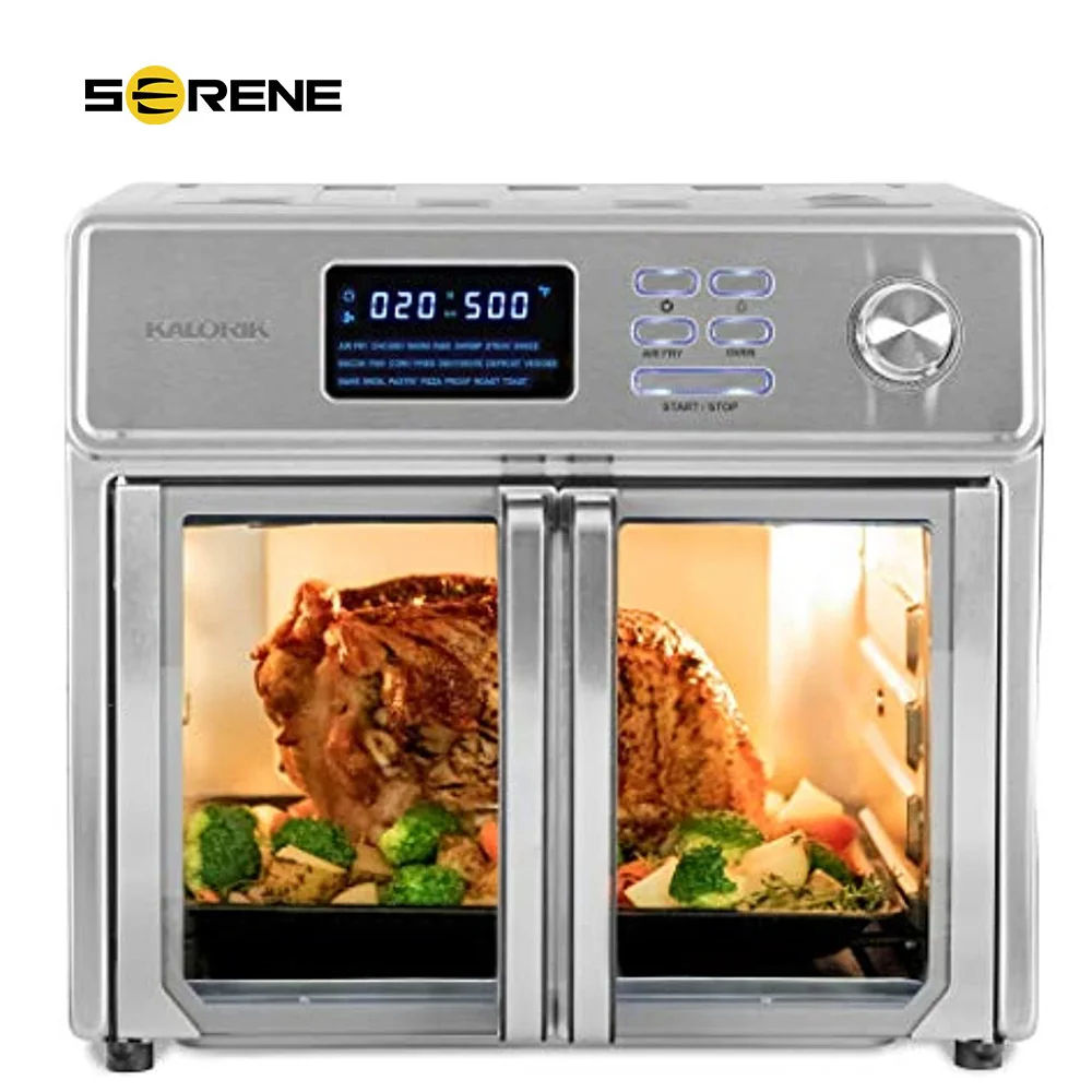 Калорик®Максс®Цифровая духовка для фритюрницы, 26 кварт, 10 в 1, столешница, духовка и фритюрница Combo-21 предмет, хит продаж 
Калорик®Максс®Цифровая духовка для фритюрницы, 26 кварт, 10 в 1, столешница, духовка и фритюрница Combo-21 предмет, хит продаж