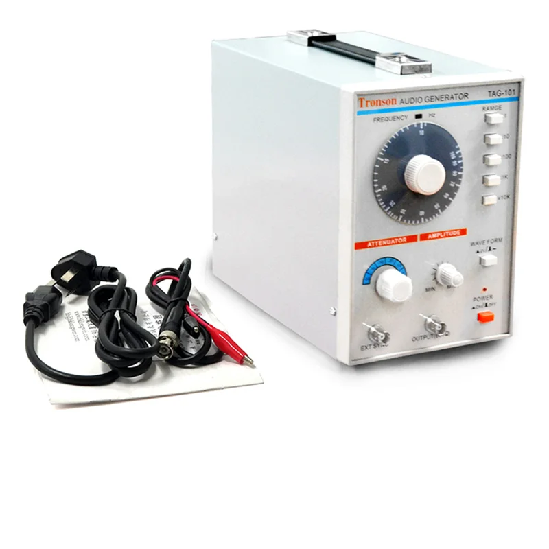AC 100-240V TAG-101 Низкочастотный генератор звукового сигнала, источник сигнала 10 Гц-1 МГц
AC 100-240V TAG-101 Низкочастотный генератор звукового сигнала, источник сигнала 10 Гц-1 МГц
