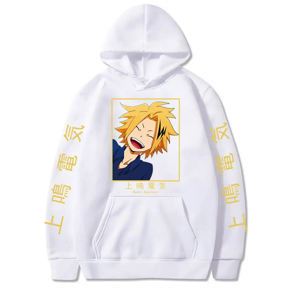 Boy girls My Hero Academia Hoodie Men Women Boku No Hero Academia Kaminari Denki Print Pullovers Harajuku Streetwear Casual Swea
Boy girls My Hero Academia Hoodie Men Women Boku No Hero Academia Kaminari Denki Print Pullovers Harajuku Streetwear Casual Swea