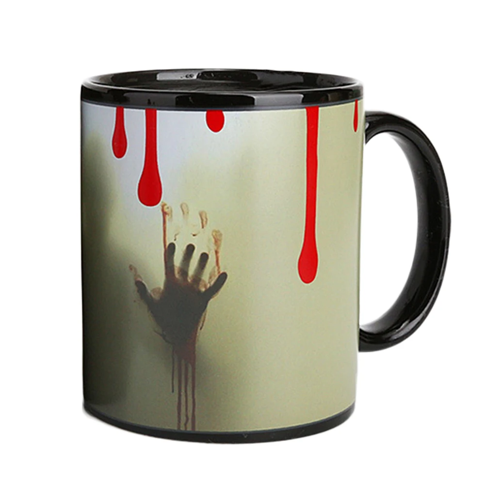Ceramic Mug Color Changing Horror Ghost Heat Sensitive Drinking Cup for Hot Water Drinks Tea Coffee (330ml)
Ceramic Mug Color Changing Horror Ghost Heat Sensitive Drinking Cup for Hot Water Drinks Tea Coffee (330ml)