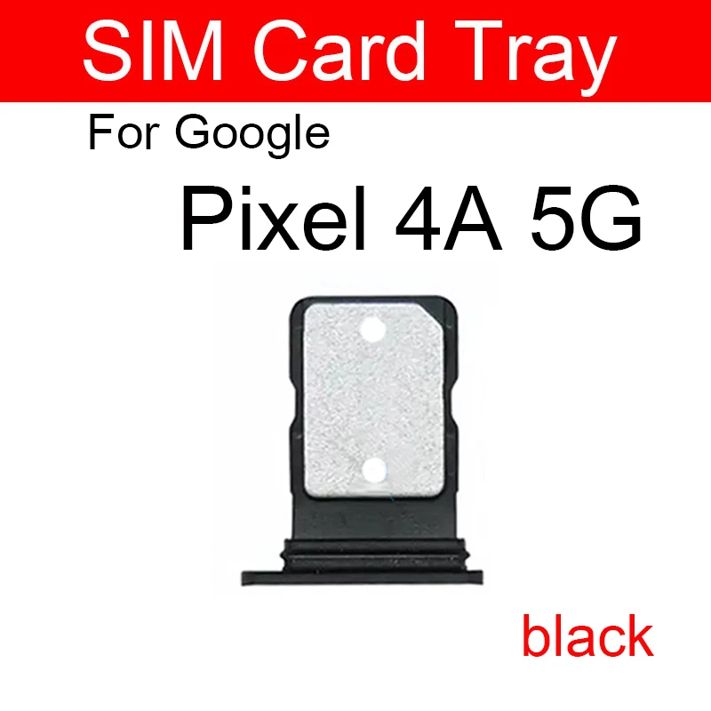 Слот для SIM-карты держатель лотка HTC Google Pixel 4 4XL 4A Φ 5 Sim Reader слот модуль гнезда