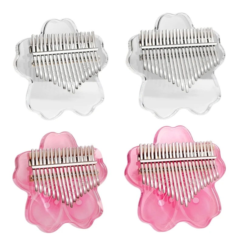 17/21 Keys Thumb Piano with Tune Hammer Acrylic Finger Piano for Kid Beginners 
17/21 Keys Thumb Piano with Tune Hammer Acrylic Finger Piano for Kid Beginners