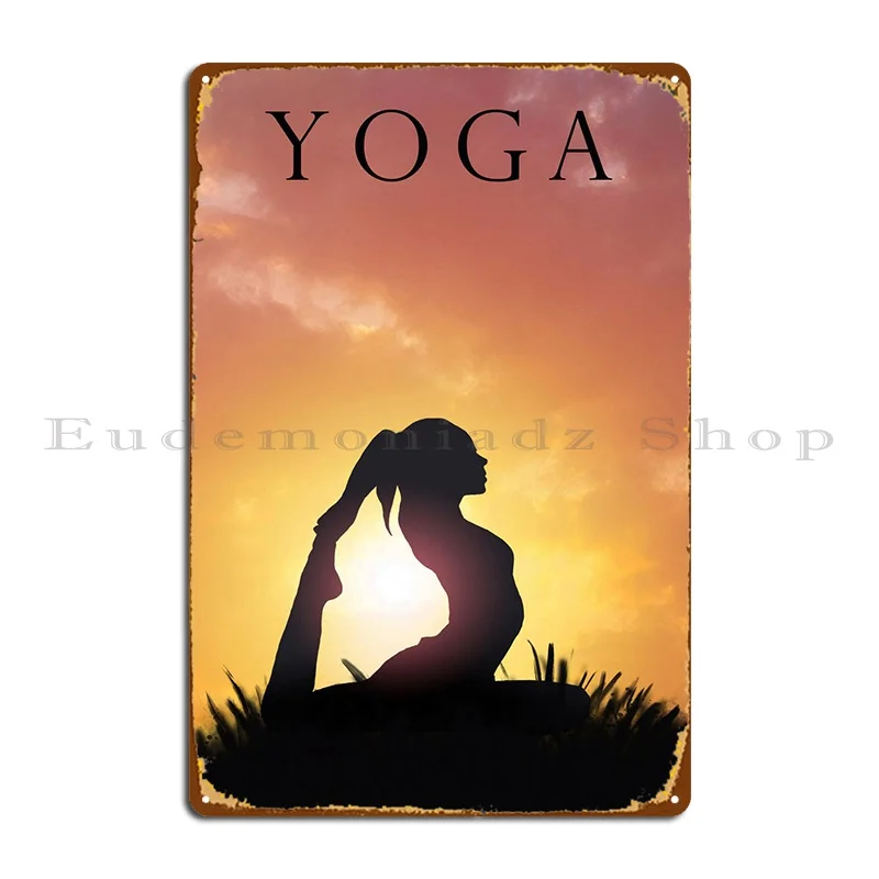 Yoga Women Pose Metal Plaque Poster Plates Customize Vintage Design Club Tin Sign Poster
Yoga Women Pose Metal Plaque Poster Plates Customize Vintage Design Club Tin Sign Poster