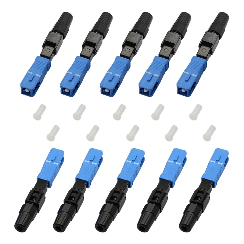 10Pcs Sc/Apc Fiber Optic Connector Embedded Single Mode Component Fiber Optic Quick Connector Adapter for FTTH ODF CATV
10Pcs Sc/Apc Fiber Optic Connector Embedded Single Mode Component Fiber Optic Quick Connector Adapter for FTTH ODF CATV