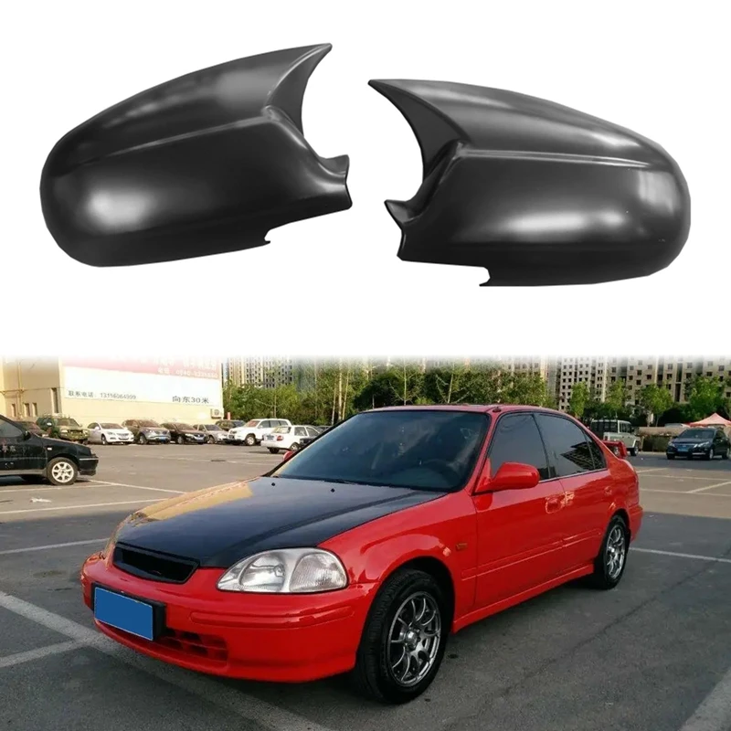 Car Rearview Mirror Cover Trim Door Side Rear View Ox Horn Shell for Honda Civic 1996-2001
Car Rearview Mirror Cover Trim Door Side Rear View Ox Horn Shell for Honda Civic 1996-2001