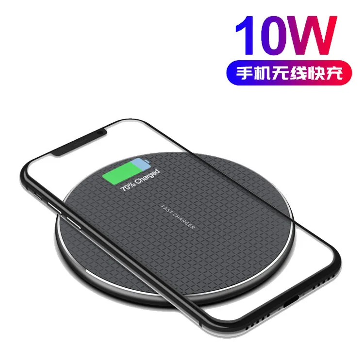 10W QI Fast Wireless Charger For iPhone XS XR X 8 Phone cable Chager Charging Pad for Huawei P30 Pro Samsung S10 S9 Xiaomi Mi 9
10W QI Fast Wireless Charger For iPhone XS XR X 8 Phone cable Chager Charging Pad for Huawei P30 Pro Samsung S10 S9 Xiaomi Mi 9