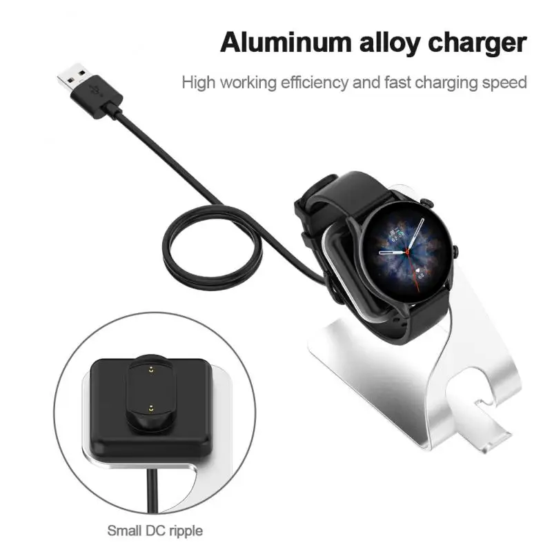 Зарядная док-станция для Amazfit GTS 3/GTR 3/GTR 3 Pro, зарядный кабель для Amazfit GTS3 GTR3, USB Магнитный адаптер для быстрой зарядки часов
Зарядная док-станция для Amazfit GTS 3/GTR 3/GTR 3 Pro, зарядный кабель для Amazfit GTS3 GTR3, USB Магнитный адаптер для быстрой зарядки часов