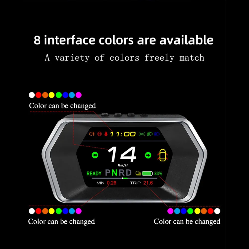 For Tesla Model3&Y HUD Auto Display Smart Car Speed Indicator Light Safety Alarm High Quality Car LCD Monitor
For Tesla Model3&Y HUD Auto Display Smart Car Speed Indicator Light Safety Alarm High Quality Car LCD Monitor