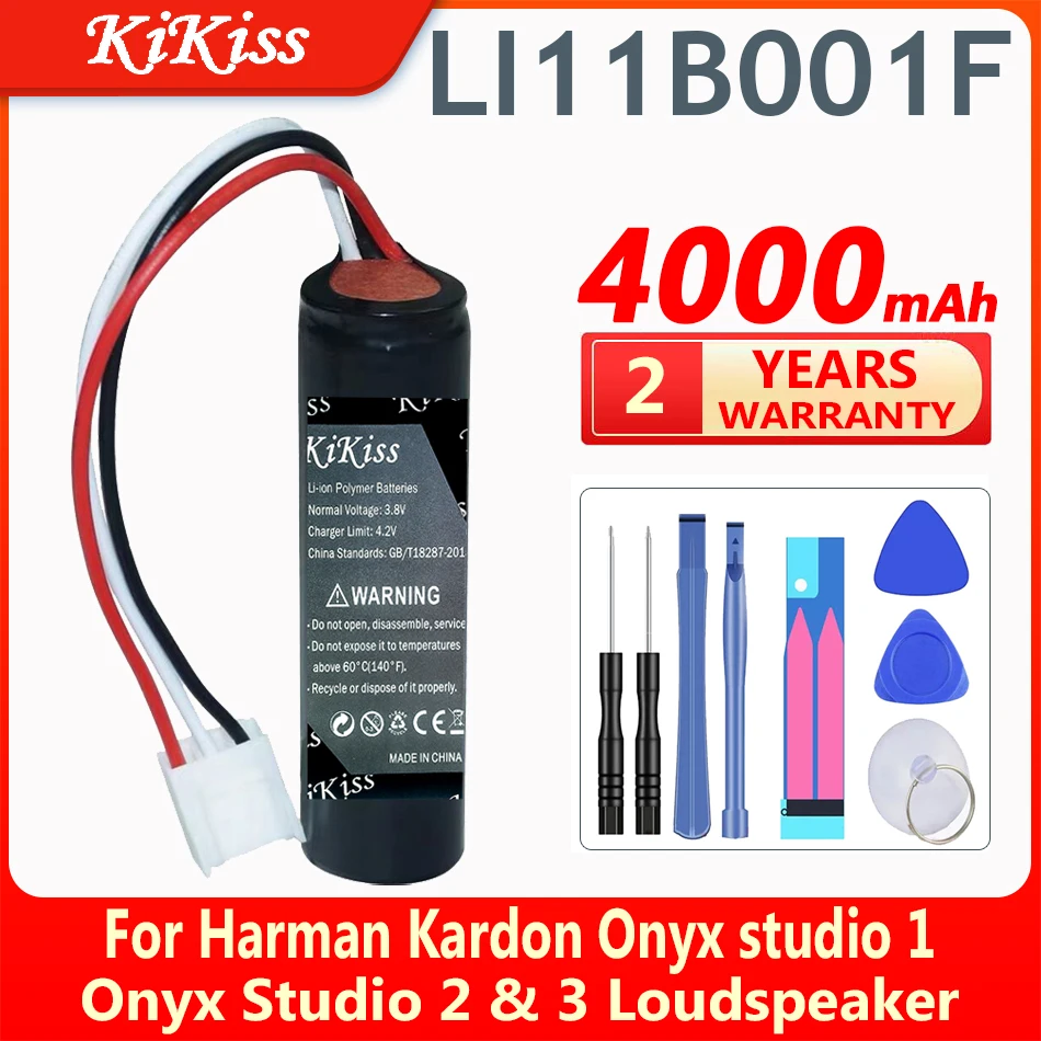 

KiKiss 4000mAh LI11B001F Battery for Harman Kardon Onyx studio 1,Onyx Studio 2 & 3 Speaker Loudspeaker