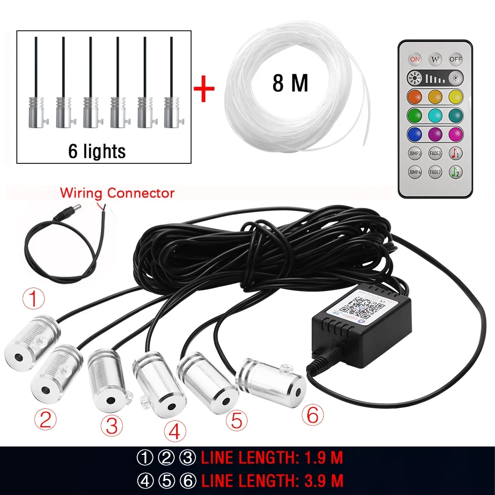 Гибкая Универсальная RGB-подсветка для салона автомобиля, 14 в 1
Гибкая Универсальная RGB-подсветка для салона автомобиля, 14 в 1